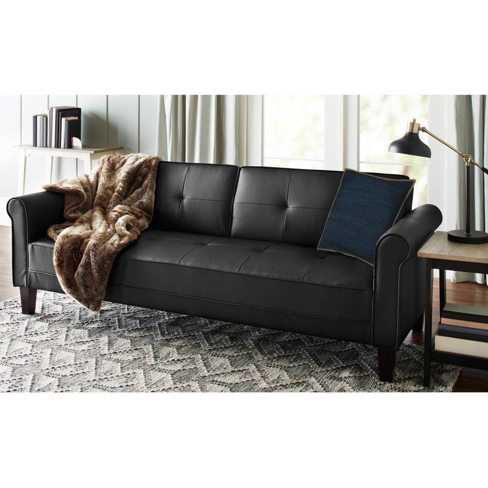 20" Blue and Beige Throw Pillow