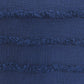 20" X 20" Gray 100% Cotton Zippered Pillow