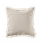 18" Cream Throw Pillow