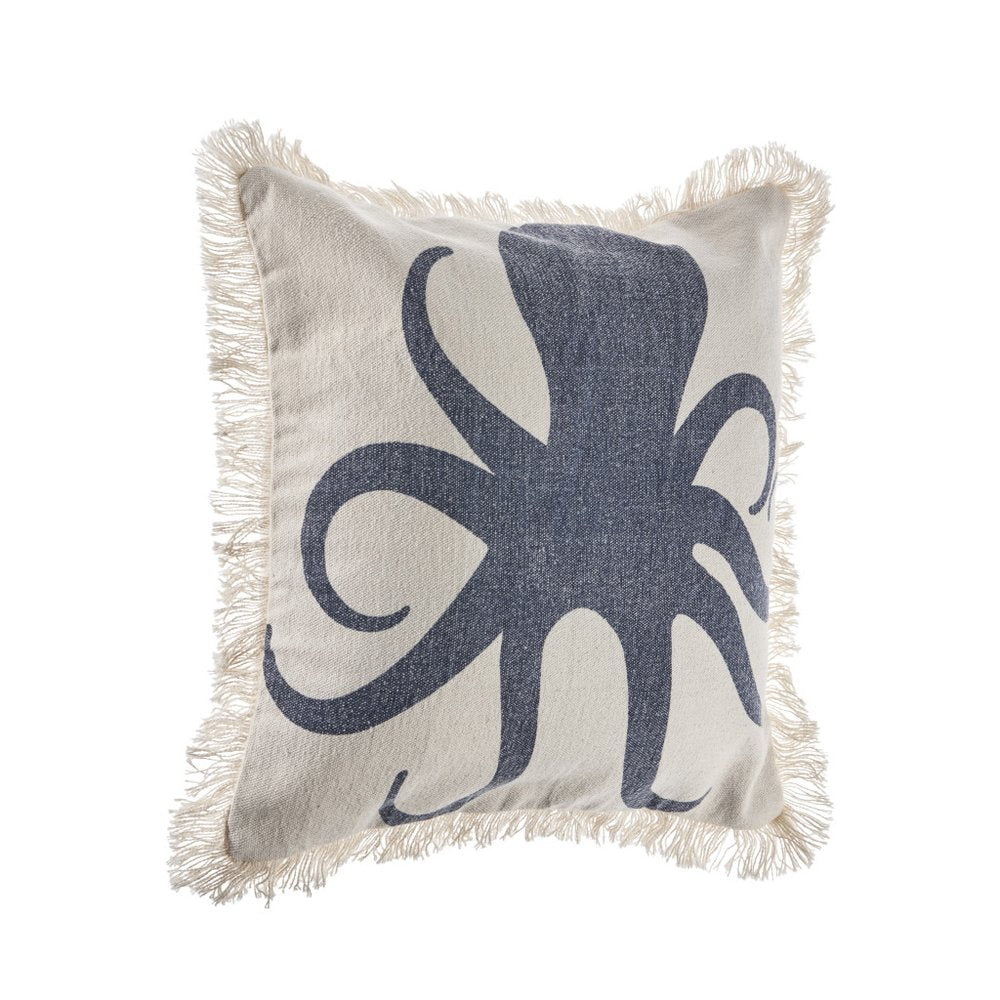 18" Cream Throw Pillow