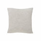 20" X 20" Peach And White 100% Cotton Coastal Zippered Pillow