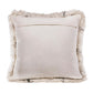 20" Black And White Fabric Geometric Throw Pillow