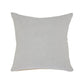 20" Gray Cotton Throw Pillow