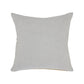 20" Gray Cotton Throw Pillow