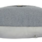 20" X 20" Gray Black Yellow And Ivory 100% Cotton Geometric Zippered Pillow