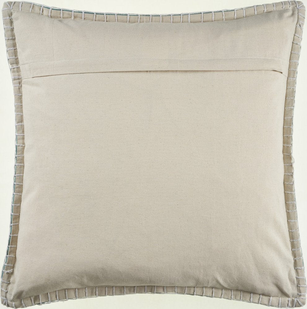 24" Blue Throw Pillow