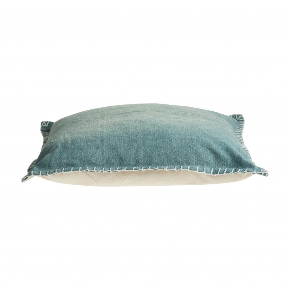 24" Blue Throw Pillow