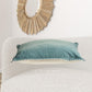 24" Blue Throw Pillow