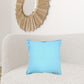 14" X 36" Beige Cotton Throw Pillow
