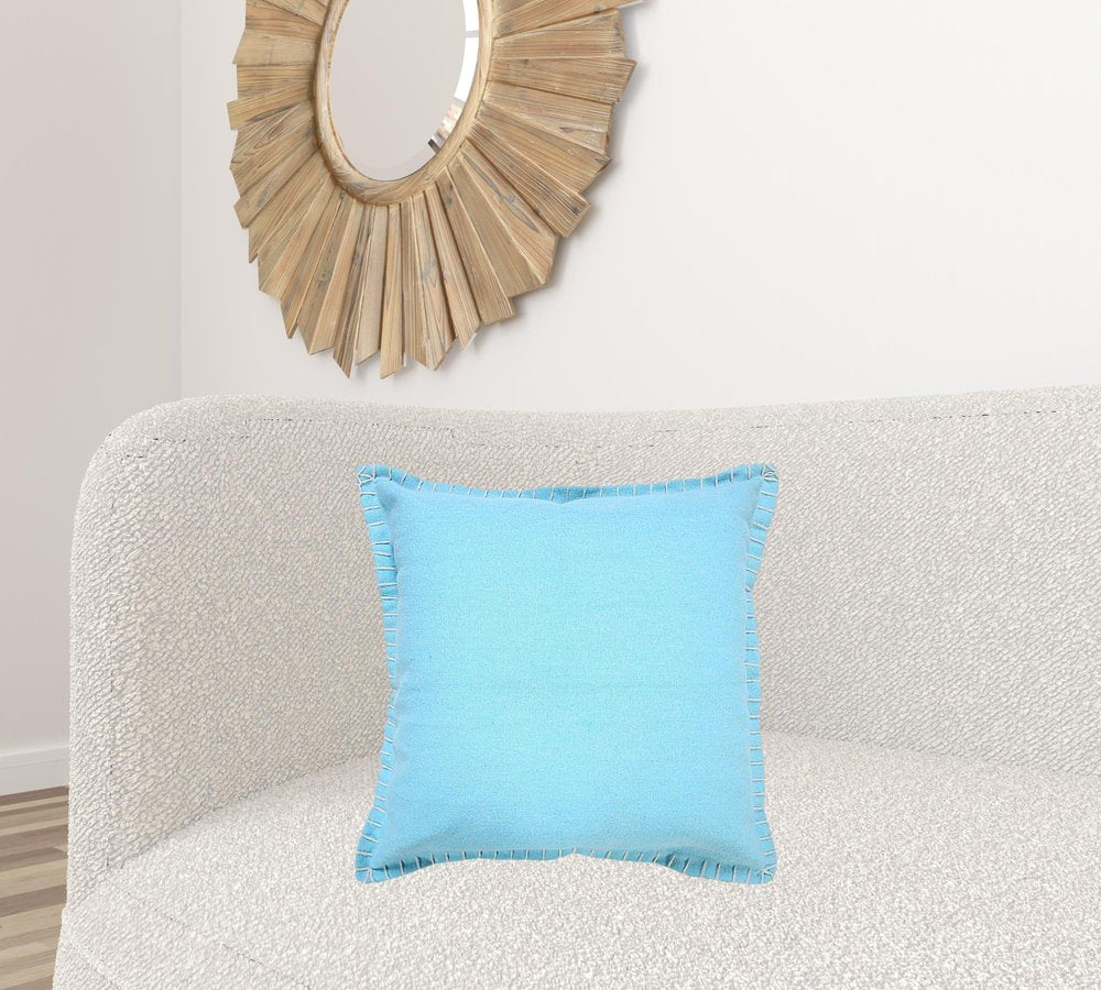 14" X 36" Beige Cotton Throw Pillow