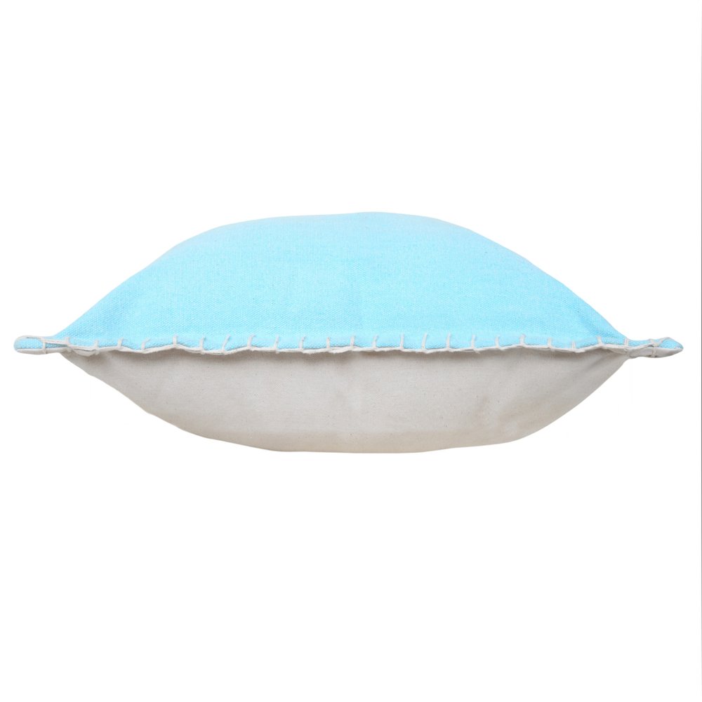 14" X 36" Beige Cotton Throw Pillow