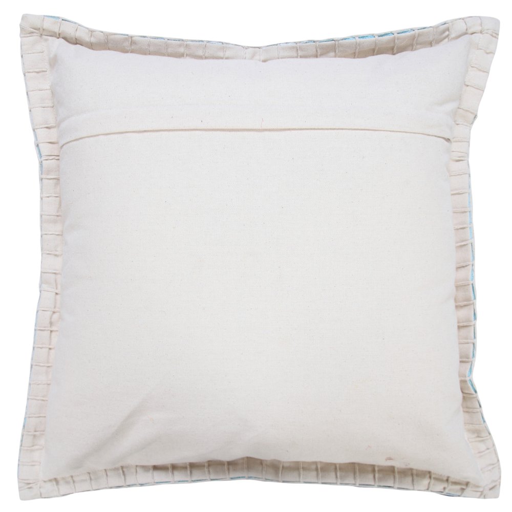 14" X 36" Beige Cotton Throw Pillow