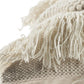 20" Ivory Throw Pillow