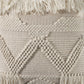 20" Ivory Throw Pillow