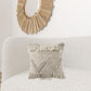 20" Ivory Throw Pillow
