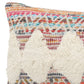 18" Blue and White Throw Pillow