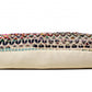 18" Blue and Beige Throw Pillow