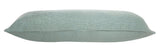 14" X 36" Silver Fabric Throw Pillow