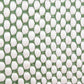20" X 20" Jade Green And White 100% Cotton Geometric Zippered Pillow