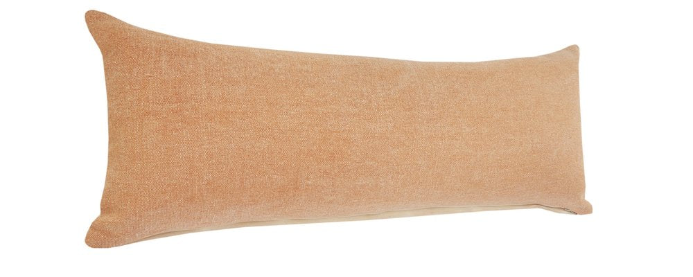 20" Gray Cotton Throw Pillow