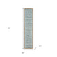 19" Set of Four Cream Yellow And Natural Striped Cotton And Jute Placemats