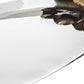 20" Silver And Gold Oval Stainless Steel Handmade Serving Tray With Handles