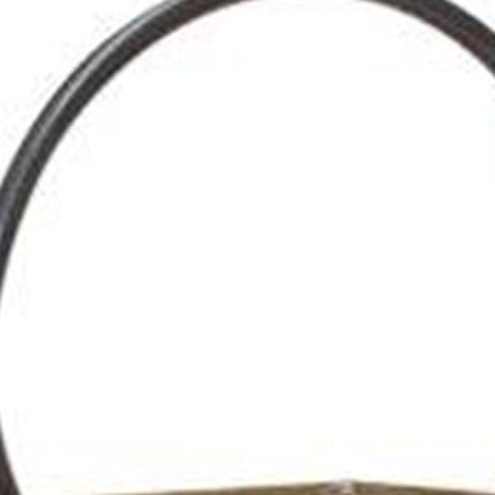 18" Natural Distressed Geometric Wood And Glass Centerpiece Lantern Candle Holder