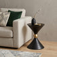 18" Black Iron End Table