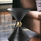 18" Black Iron End Table