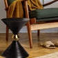 18" Black Iron End Table