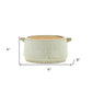 6" Gray Clay Round Pot Planter