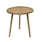 Set of Three 24" Brown Round End Tables