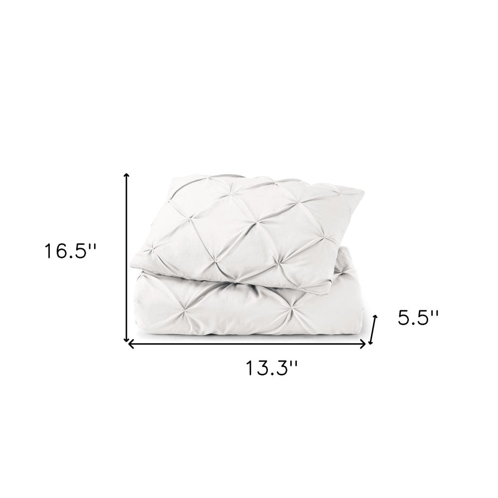 White King Microfiber Washable Microfiber Down Alternative Comforter
