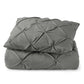 Gray King Microfiber Washable Microfiber Down Alternative Comforter