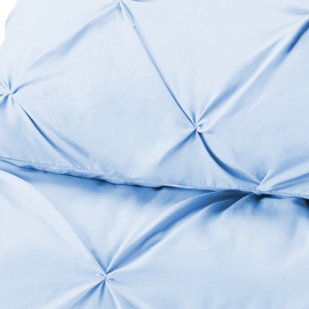 Blue King Microfiber Washable Microfiber Down Alternative Comforter