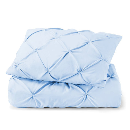 Blue King Microfiber Washable Microfiber Down Alternative Comforter