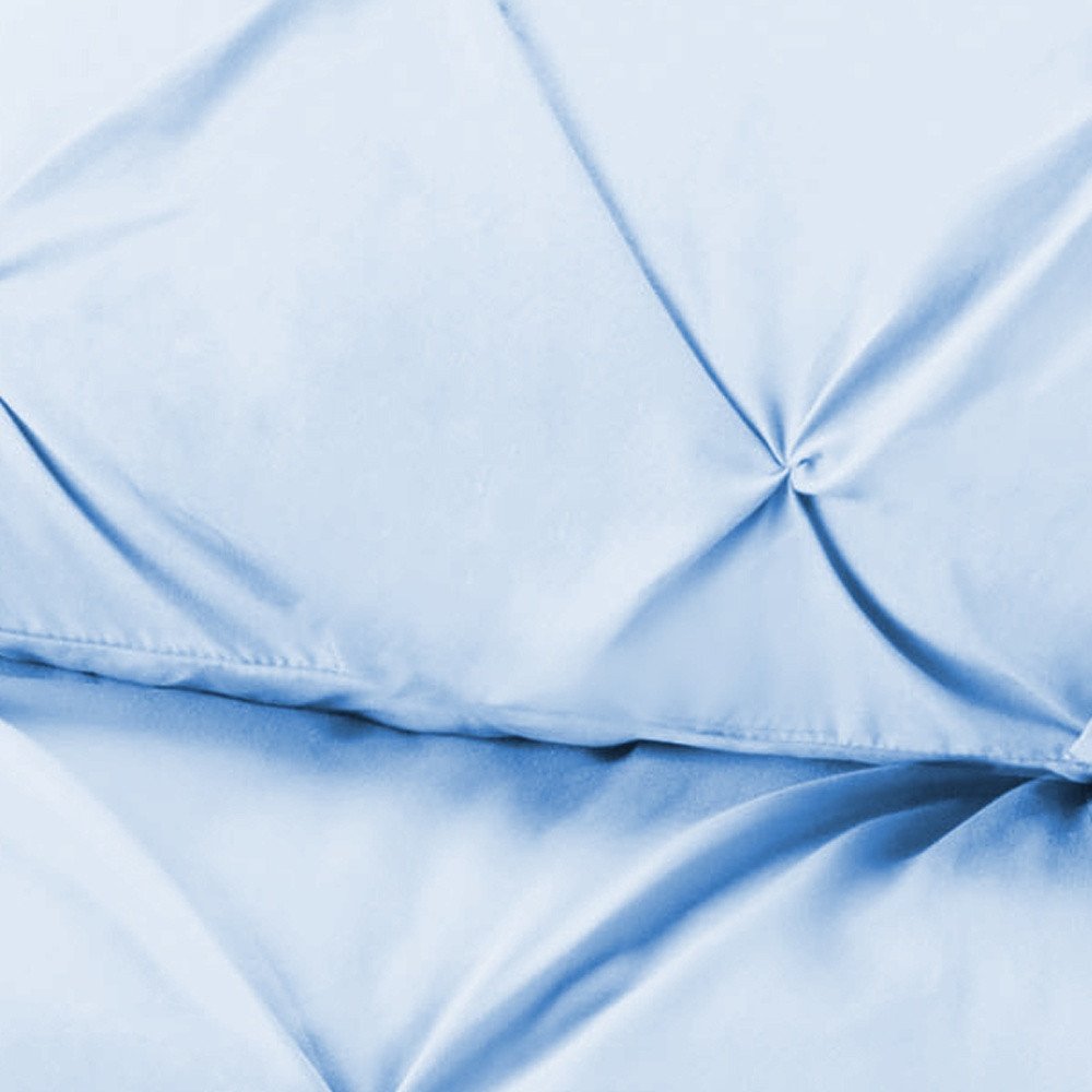 Blue King Microfiber Washable Microfiber Down Alternative Comforter