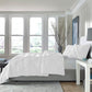 White Queen Microfiber Washable Microfiber Down Alternative Comforter