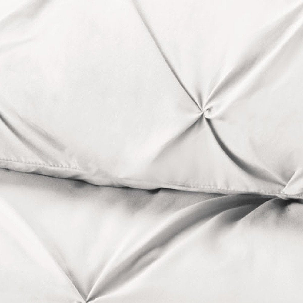 White Queen Microfiber Washable Microfiber Down Alternative Comforter