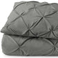 Gray Queen Microfiber Washable Microfiber Down Alternative Comforter