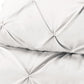 White Twin Microfiber Washable Microfiber Down Alternative Comforter