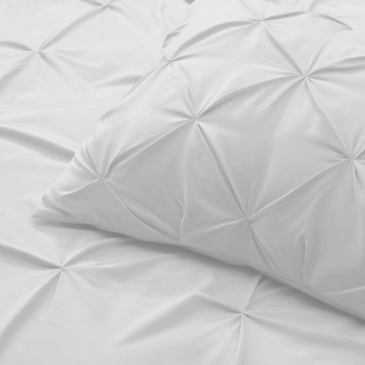 White Twin Microfiber Washable Microfiber Down Alternative Comforter