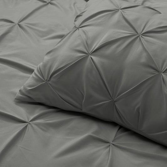 Gray Twin Microfiber Washable Microfiber Down Alternative Comforter