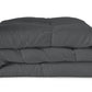 Gray King Microfiber Washable Microfiber Down Alternative Comforter