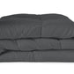 Gray King Microfiber Washable Microfiber Down Alternative Comforter