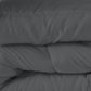 Gray King Microfiber Washable Microfiber Down Alternative Comforter