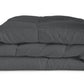 Gray King Microfiber Washable Microfiber Down Alternative Comforter
