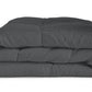 Gray King Microfiber Washable Microfiber Down Alternative Comforter