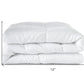 White King Microfiber Washable Microfiber Down Alternative Comforter