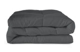Gray Queen Microfiber Washable Microfiber Down Alternative Comforter